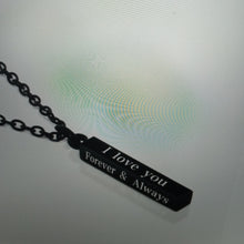 Cargar imagen en el visor de la galería, Forever Bar necklace