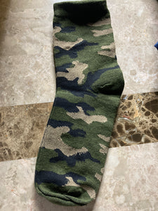 Camouflage socks