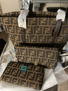 FENDI Zucca Handbag