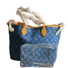 Load image into Gallery viewer, Denim Tote bag