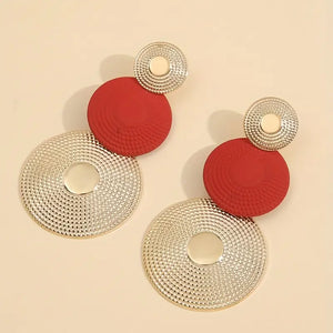 Multi-layer Round Earring