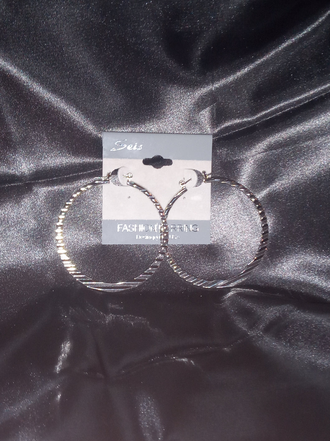 Silver Hoops