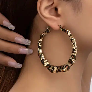 Animal Print earrings