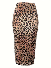 Load image into Gallery viewer, Leopard skirt