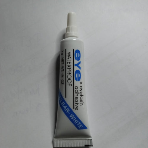 Waterproof eyelash adhesive