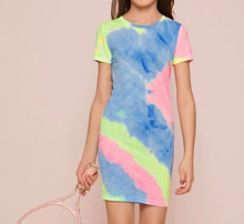 Load image into Gallery viewer, Girls Tye dye dress